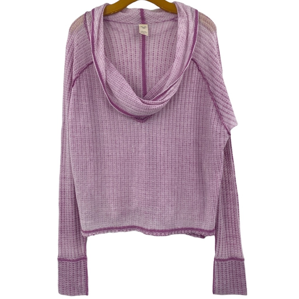 💕SALE💕 Free People We the Free Pink Wildcat Thermal Top - Picture 4 of 8